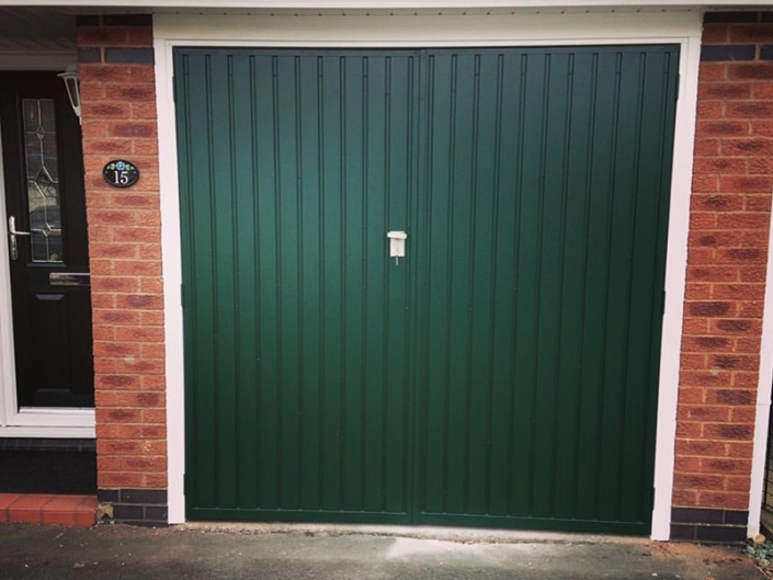 Side Hinged Garage Doors Macclesfield Cheshire