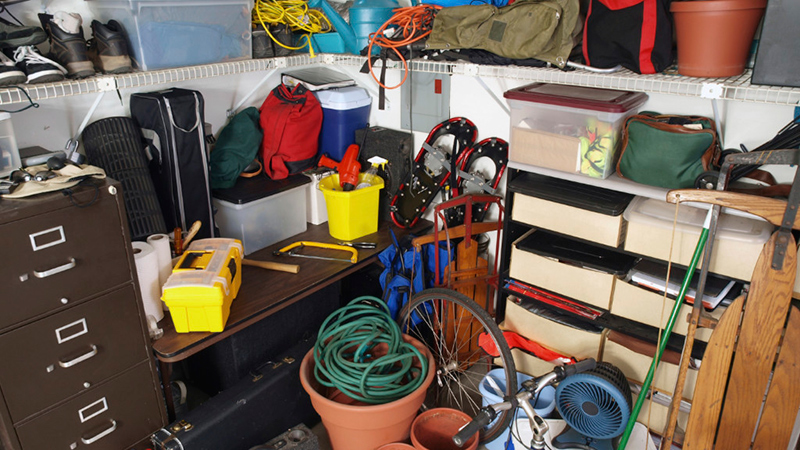 Garage clutter